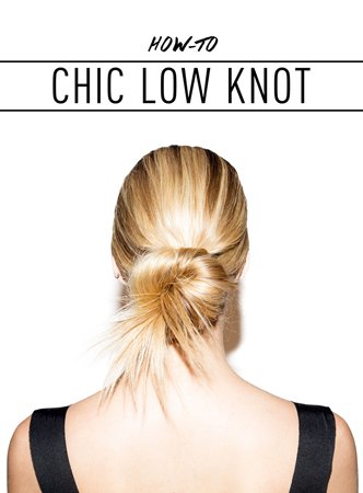 acconciatura-low-knot